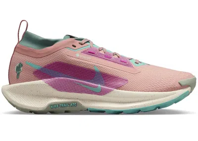 Pre-owned Nike React Pegasus Trail 5 Goretex Green Frost (women's) Sneakers In Red Stardust/bicoastal/vivid Grape