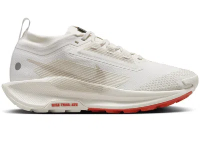 Pre-owned Nike React Pegasus Trail 5 Goretex (women's) Sneakers In Sail/picante Red/light Orewood Brown