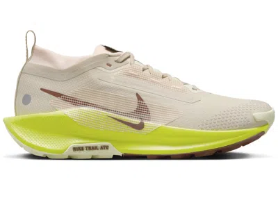 Pre-owned Nike React Pegasus Trail 5 Goretex (women's) Sneakers In Sanddrift/cyber/life Lime