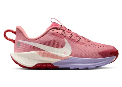 Pre-owned Nike React Pegasus Trail 5 Mars Stone Sneakers In Red Stardust/sail/lilac Ice