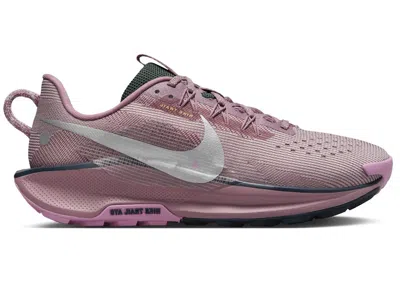 Pre-owned Nike React Pegasus Trail 5 Metallic Silver (women's) Sneakers In Plum Dust/platinum Violet/beyond Pink