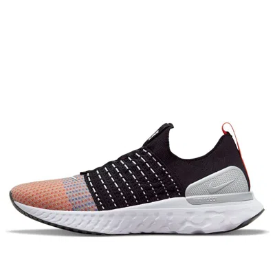 NIKE NIKE REACT PHANTOM RUN FLYKNIT 2 'BLACK TEAM ORANGE'