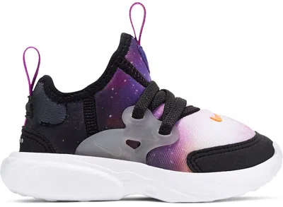 Pre-owned Nike React Presto Galaxy Sneakers In Black/court Purple/blue Fury In Multi