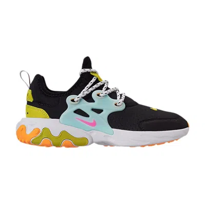 Pre-owned Nike React Presto Gs 'beach Day' | Black | Kid's Size 4