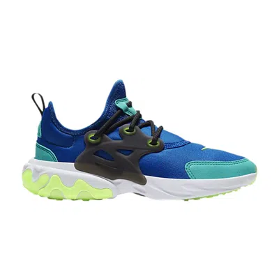 Pre-owned Nike React Presto Gs 'hyper Blue Green' | Kid's Size 6.5