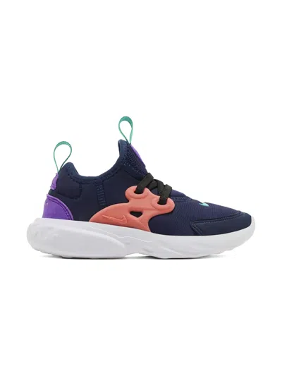 Nike Kids' React Presto "midnight Navy" Sneakers In Multi