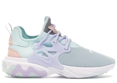 Pre-owned Nike React Presto Oxygen Purple (women's) Sneakers In Teal Tint/white/washed Coral In Multi