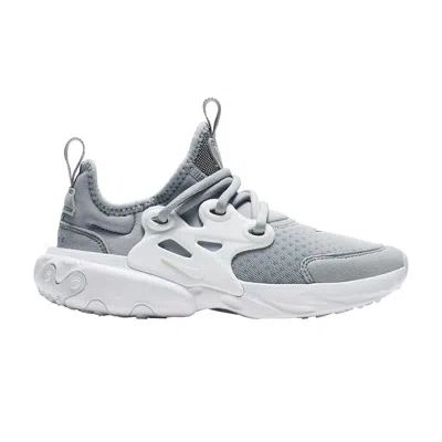 Pre-owned Nike React Presto Ps 'wolf Grey' | Kid's Size 1.5 In Gray