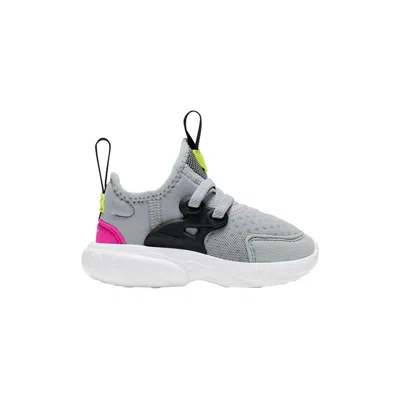 Pre-owned Nike React Presto Td 'wolf Grey Rush Pink' | Infant Size 5 In Gray