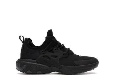 Pre-owned Nike React Presto Triple Sneakers In Black