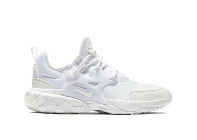 Pre-owned Nike React Presto Triple Sneakers In White