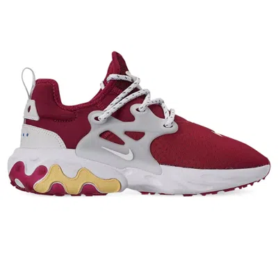 Pre-owned Nike React Presto (women's) Sneakers In Noble Red/white/photo Blue