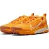 Nike React Terra Kiger 9 Running Shoe In Melon/sundial/mandarin