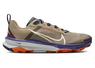 Pre-owned Nike React Terra Kiger 9 Sea Glass (women's) Sneakers In Khaki/deep Jungle/safety Orange In Multi