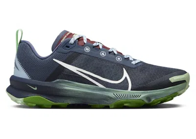 Pre-owned Nike React Terra Kiger 9 Summit White (women's) Sneakers In Thunder Blue/vapor Green/light Armory Blue