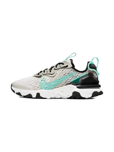 Nike Kids' React Vision "light Bone/tropical Twist" Sneakers In Multi