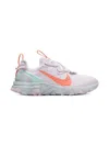 Nike React Vision "light Violet/crimson Bliss" Sneakers In Gray