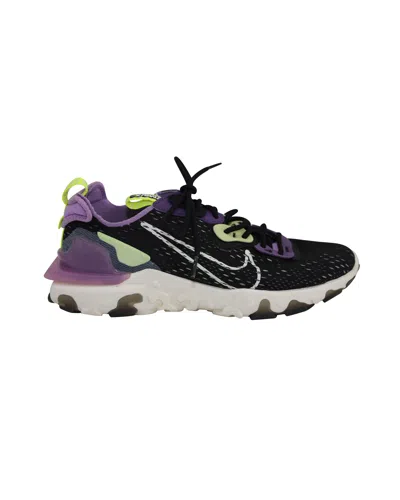 Nike React Vision Sneakers In Gravity Purple Volt Synthetic