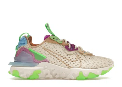 Pre-owned Nike React Vision (women's) Sneakers In Fossil/vachetta Tan