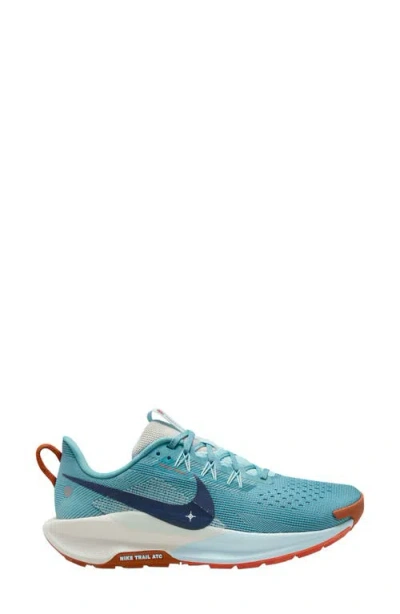 Nike Turquoise and Navy Athletic Shoes Nike Trail Shoes main image 2