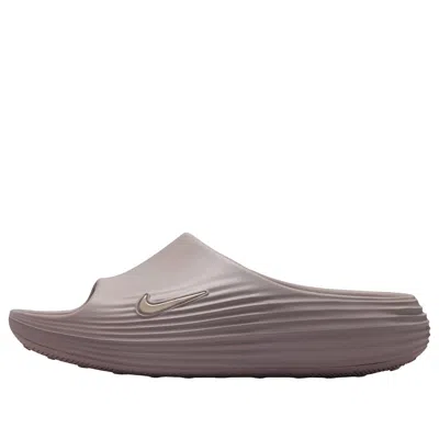 Nike Reactx Rejuven8 Slide 'light Khaki' In Brown