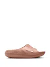 Nike Womens  Reactx Rejuven8 Slides In Rose Gold/rose Gold/rose Gold