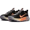 Nike Reactx Wildhorse 10 Trail Running Shoe In Black