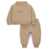 Nike Ready, Set! Baby (0-) 2-piece Jogger Pantsset In Brown