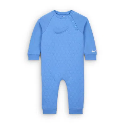 Nike Ready, Set! Baby (12-) Coverall In Blue