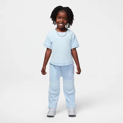 Nike Babies' Ready, Set! Toddler Tee And Jogger Pants Set In Blue