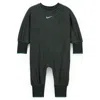 Nike Readyset Baby (0-9m) Cable Knit Coverall In Green