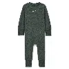 Nike Readyset Baby (12-) Cable Knit Coverall In Green