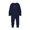Nike Readyset Baby (12-) Cable Knit Coverall In Blue