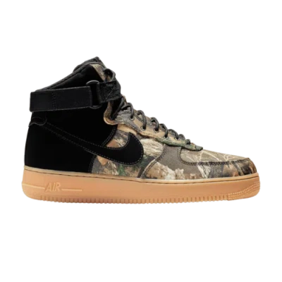 Pre-owned Nike Realtree X Air Force 1 High 'brown Camo' Ao2410-001
