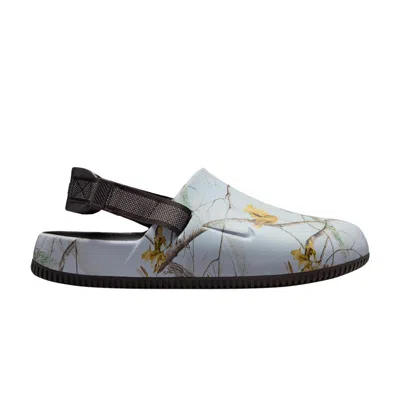 Pre-owned Nike Realtree X Calm Mule 'snow Camo' | White | Men's Size 14