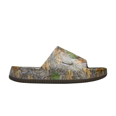 Pre-owned Nike Realtree X Calm Slide 'edge Camo' | Brown | Men's Size 7