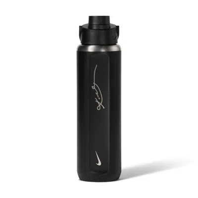 Nike Recharge (kobe Bryant) Stainless-steel Chug Bottle (24 Oz) In Black