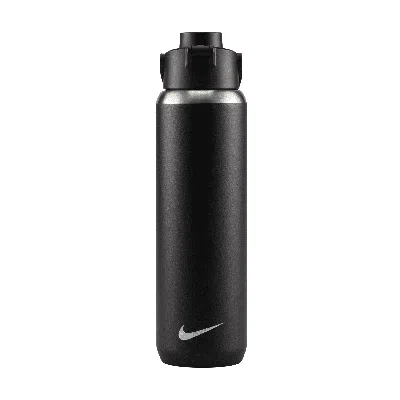 Nike Recharge Stainless Steel Chug Bottle (24 Oz) In Black