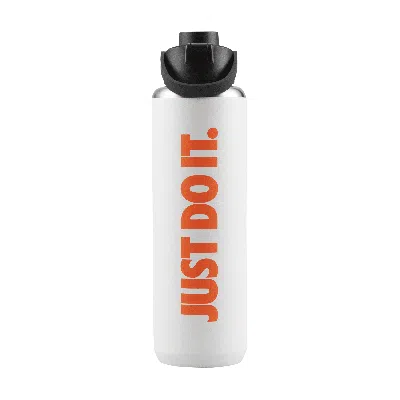 Nike Recharge Stainless Steel Chug Bottle (32 Oz) In White