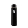 Nike Recharge Stainless Steel Straw Bottle (24 Oz) In Black