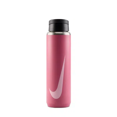 Nike Recharge Stainless Steel Straw Bottle (24 Oz) In Pink