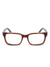 Nike Rectangle Acetate Frames In Brown