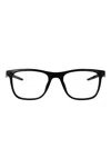 Nike Rectangle-frame Glasses In Black