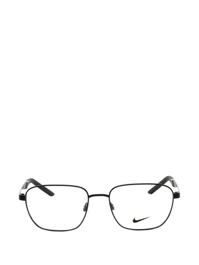 Nike Rectangle-frame Glasses In Black
