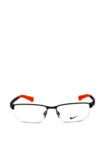 Nike Rectangle-frame Glasses In Black