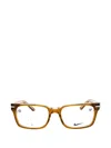 Nike Rectangle-frame Glasses In Brown