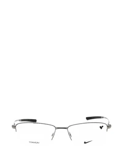 Nike Rectangle-frame Glasses In Black