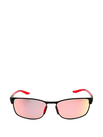 Nike Rectangle-frame Sunglasses In White
