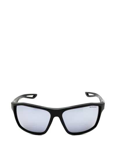 Nike Rectangle-frame Sunglasses In Black