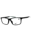 Nike Rectangular Eyeglasses For Men - Sleek Design In Orange